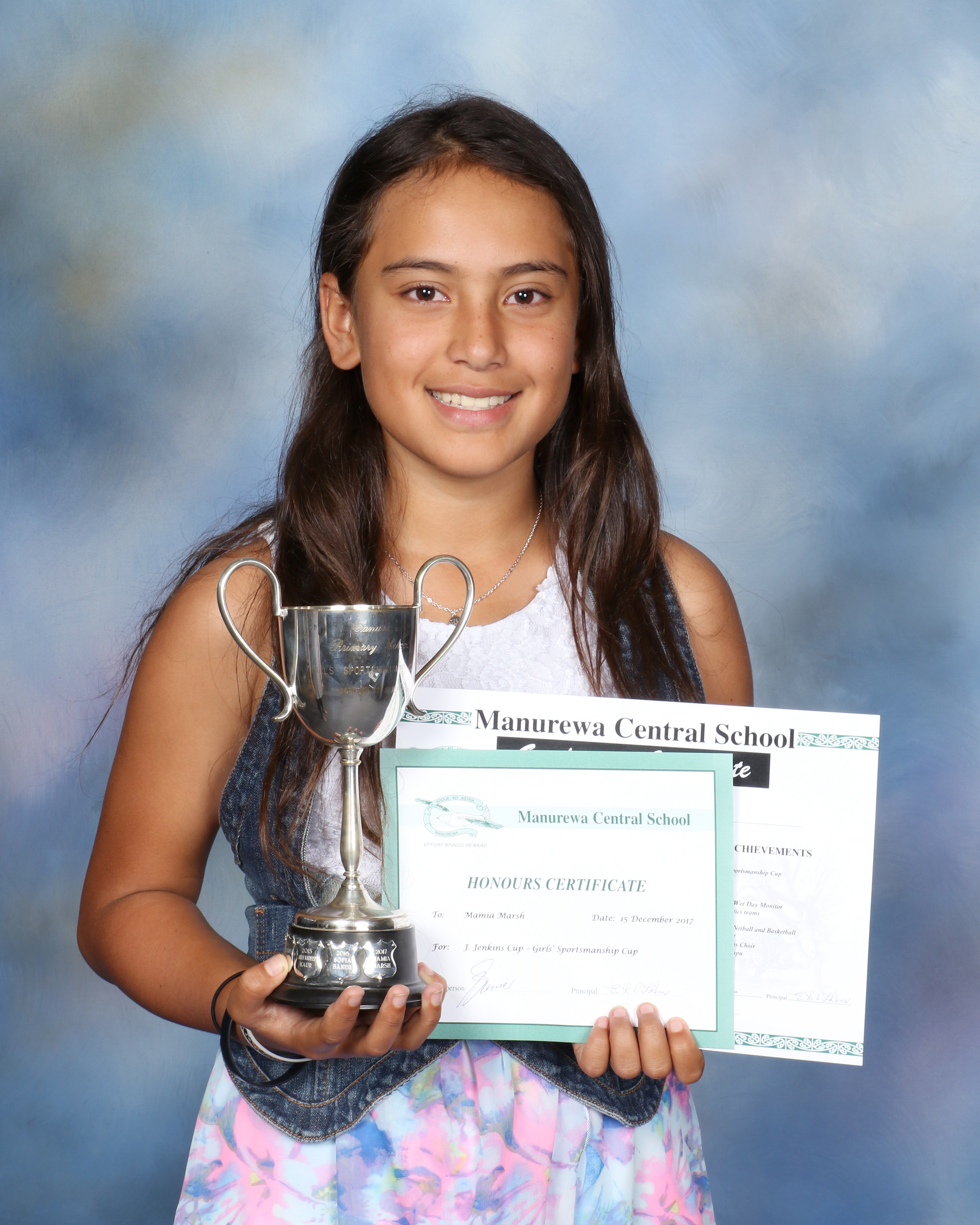 Picture of Girl's Sportsmanship recipient